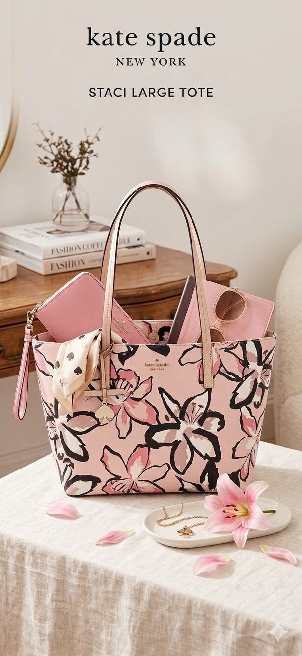 Kate Spade Hawthorne Lane Floral Small Ryan Tote